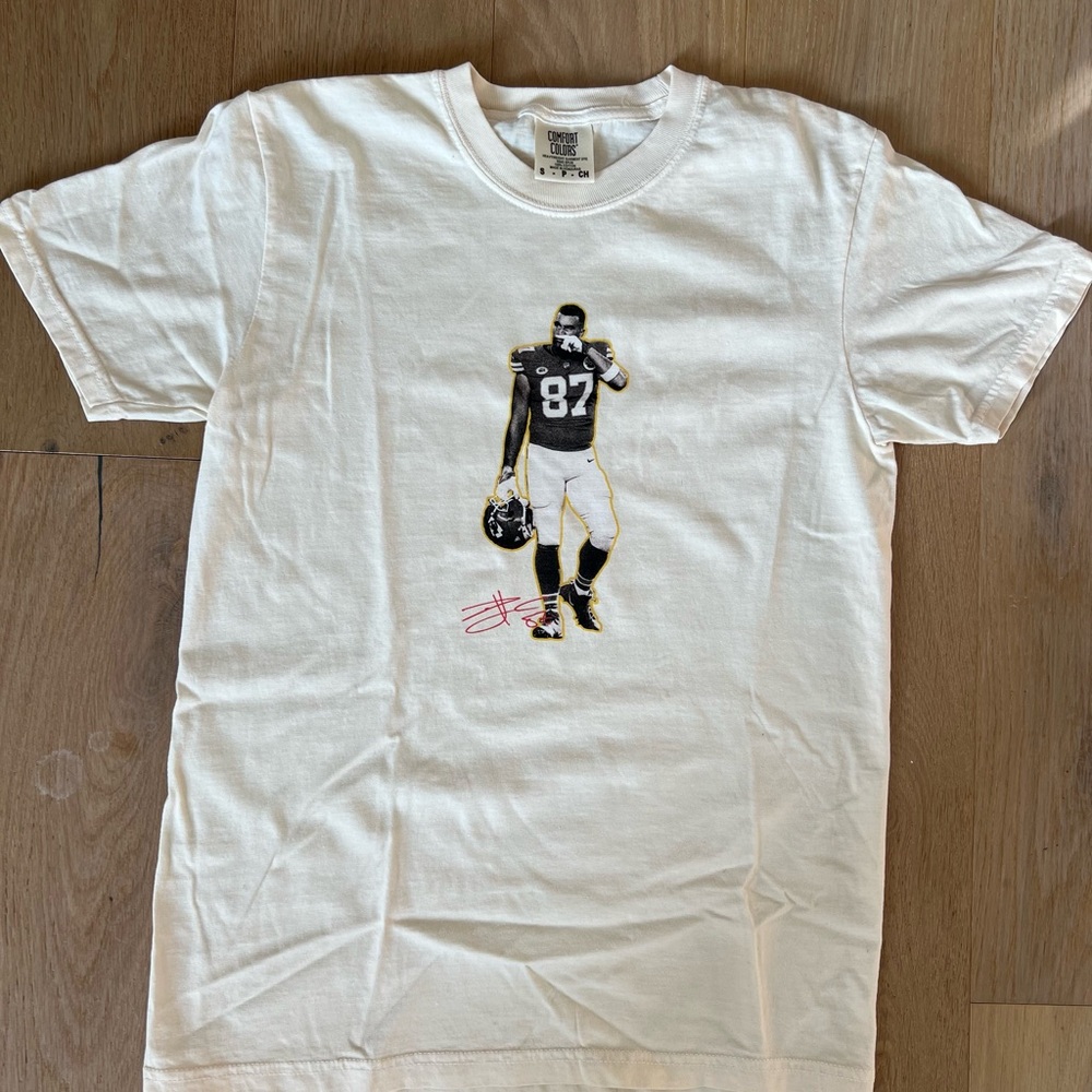 Chiefs Travis Kelce Super Bowl Comfort Colors T-Shirt